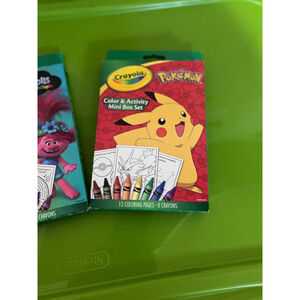 Crayola Unisex Coloring & Activity Mini Box Sets - Multi-color